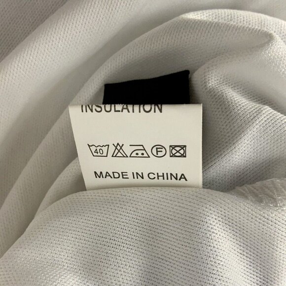 Shein A-Line Tank Dress XL Blue White Tie-Dye Casual Beach Vacation - Picture 6 of 7